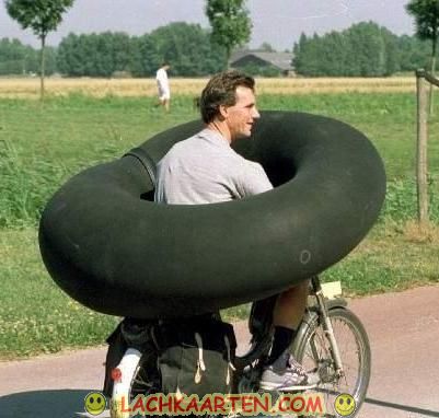 De airbag bestaat nu ook voor de fiets